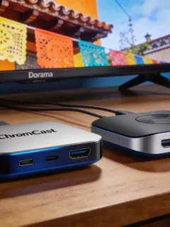 Comparativa de dispositivos 2026: Chromecast vs. Roku para Doramas en México