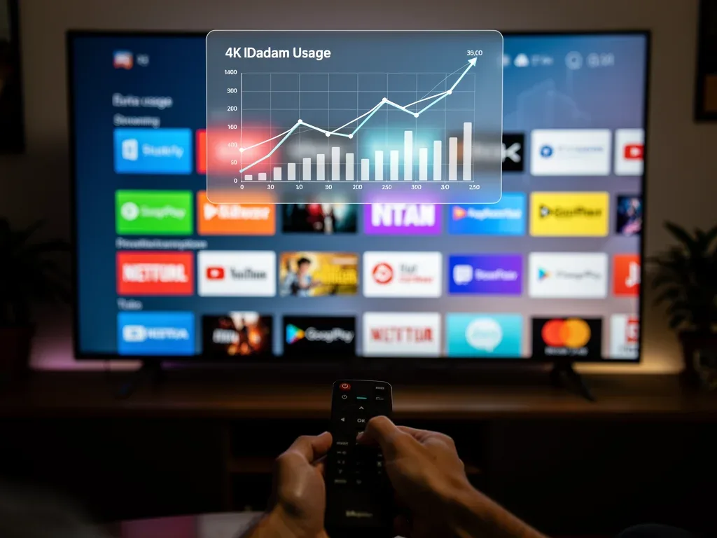 Optimizing 4K bitrate settings for reduced data usage on streaming platforms.