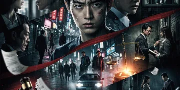 Intense scenes from fast-paced revenge doramas with determined protagonists seeking justice.