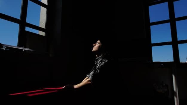 A scene from a thriller K-Drama showcasing intense expressions and dramatic lighting to build suspense.