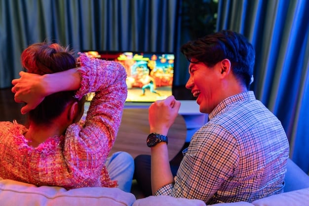 A split-screen image showing a person happily binge-watching a K-drama on Netflix on one side, and a graph illustrating the increasing popularity of K-dramas worldwide on the other side.