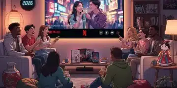 Jóvenes disfrutando de doramas en Netflix México, una guía esencial para 2026.