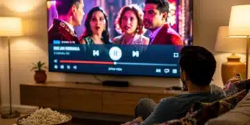 Persona viendo un dorama en Prime Video México, personalizando su experiencia de streaming para 2026. Streaming de Doramas.